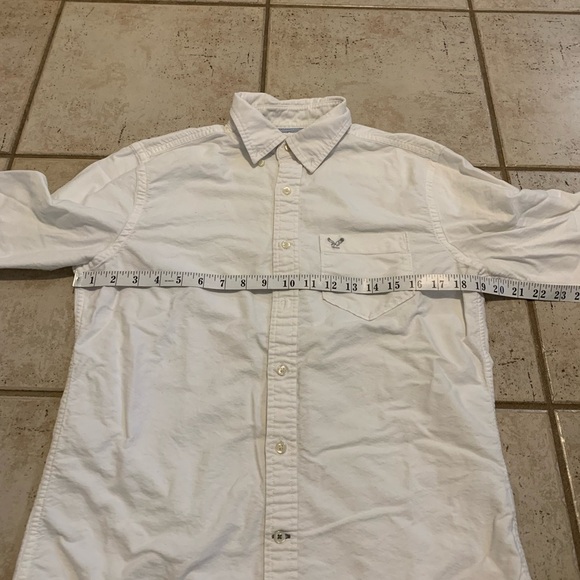 American Eagle Outfitters Athletic Fit Button-Up Shirt - S - Picture 2 of 5